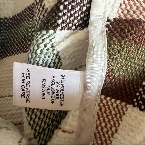 Versona wool blend striped skort. Size 6/8 - Picture 5 of 5